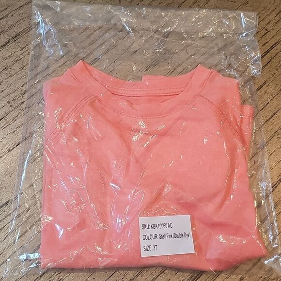 Coral Kids Raglan Sleeve Quick Dry Shirt Size 3T NWOT - Picture 8 of 9